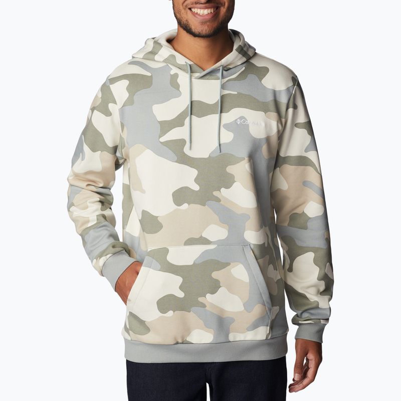 Кофта трекінгова чоловіча Columbia Logo Printed niagara mod camo