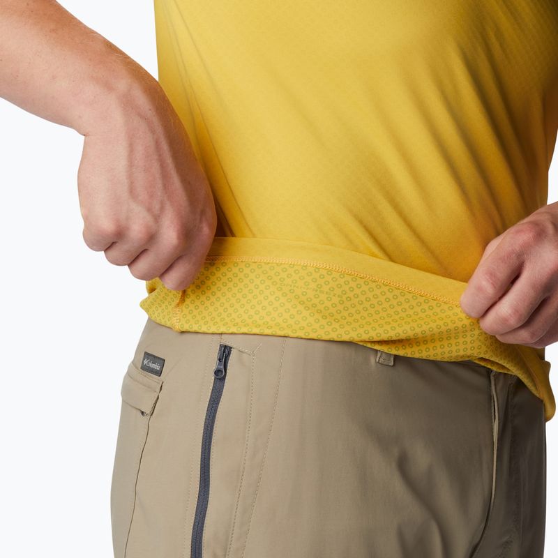 Футболка трекінгова чоловіча Columbia Zero Rules golden nugget 5