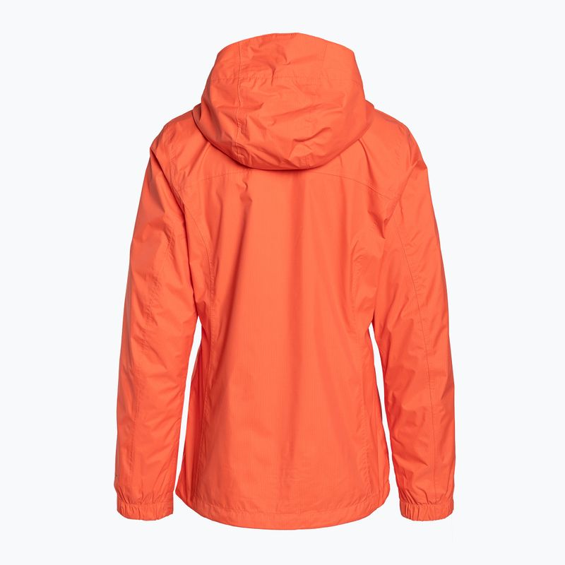 Куртка дощовик жіноча Columbia Pouring Adventure II sunset orange 2