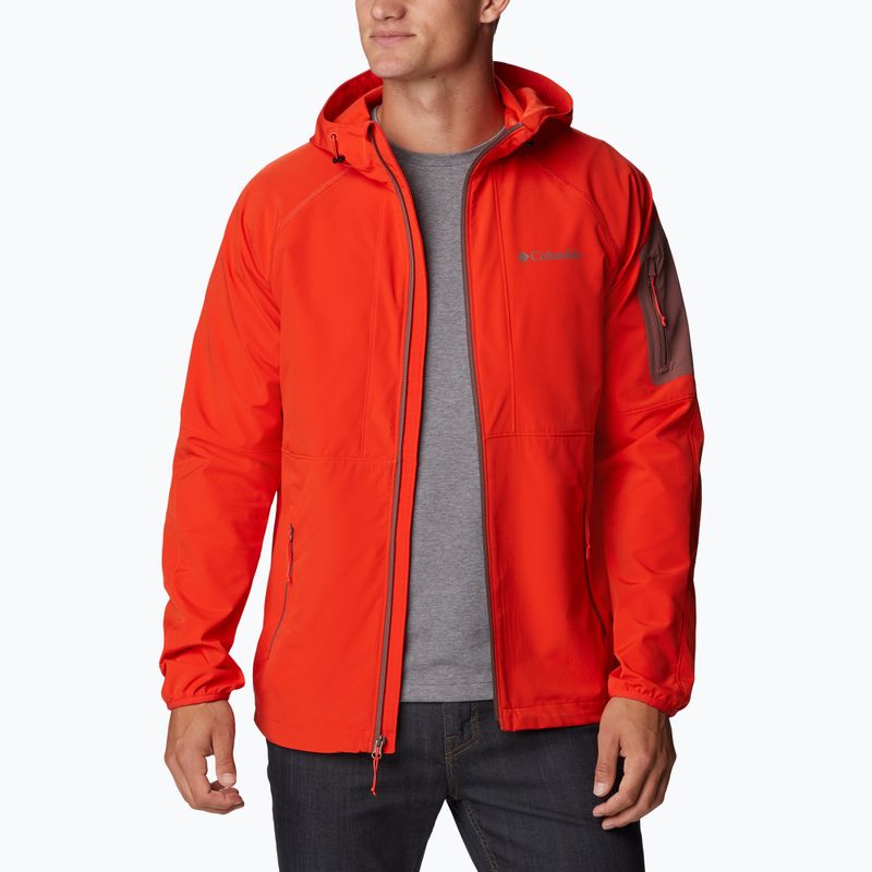 Куртка софтшел чоловіча Columbia Tall Heights Hooded Softshell spicy 6