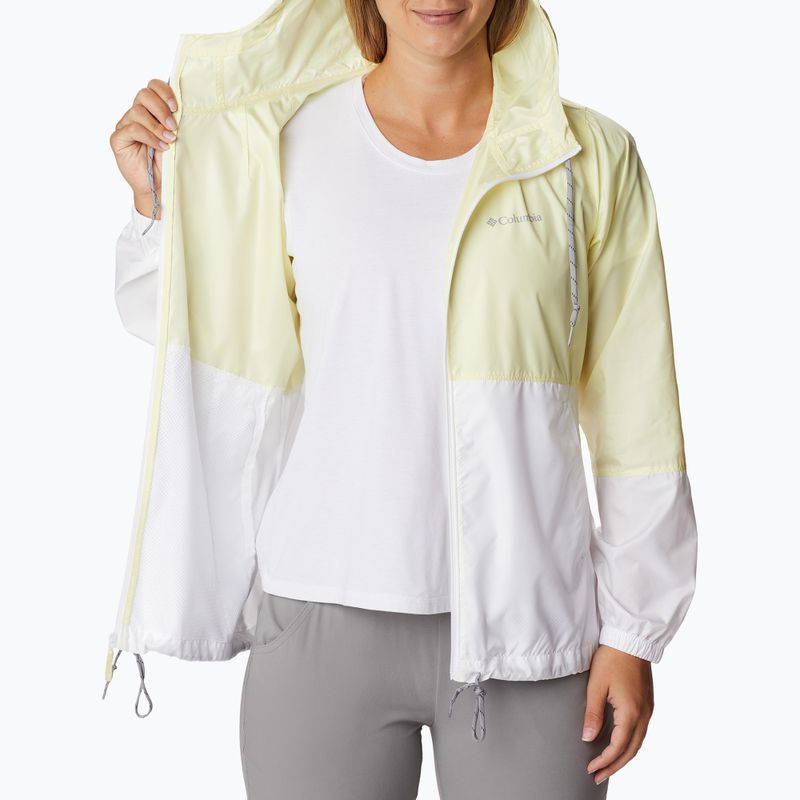 Вітровка жіноча Columbia Flash Forward endive/white 4