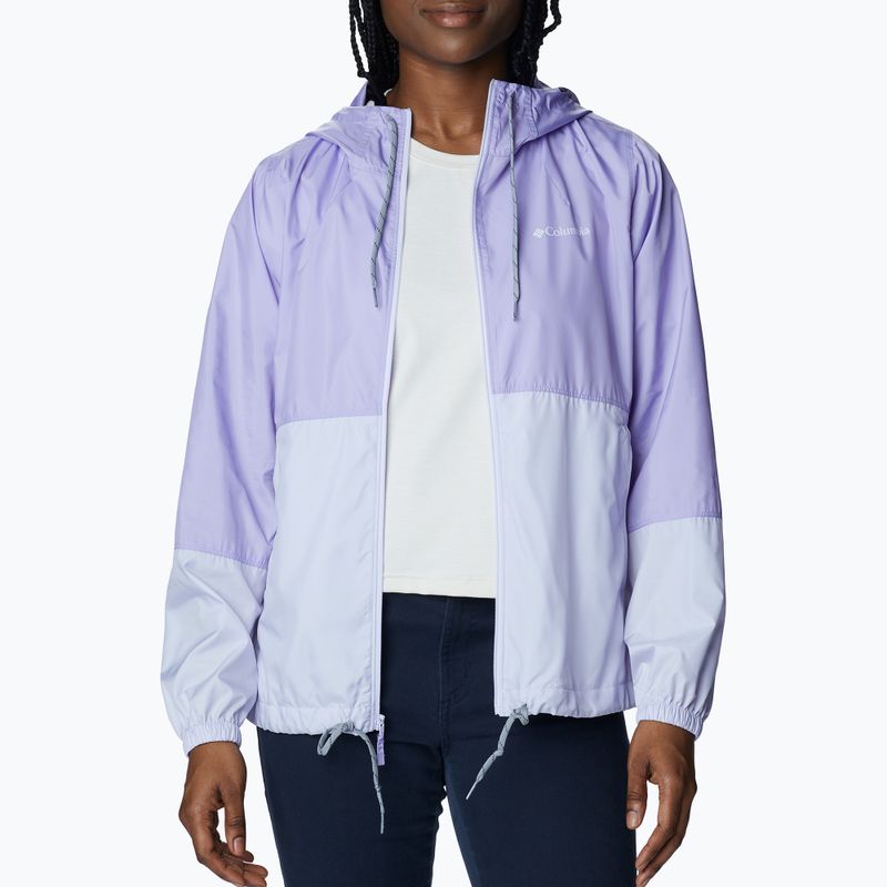Вітровка жіноча Columbia Flash Forward frosted purple/purple tint 3