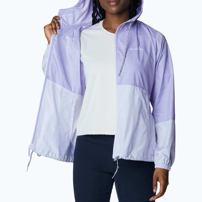 Вітровка жіноча Columbia Flash Forward frosted purple/purple tint 4