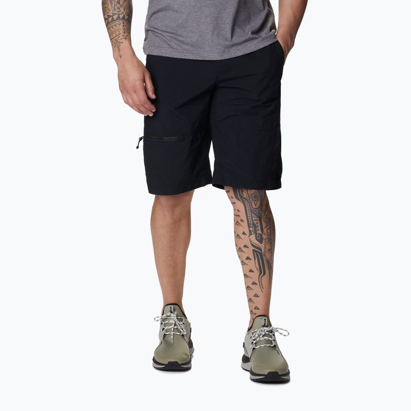 Шорти трекінгові чоловічі Columbia Summerdry Belted black