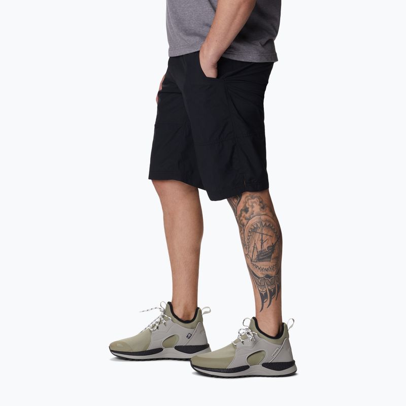 Шорти трекінгові чоловічі Columbia Summerdry Belted black 3