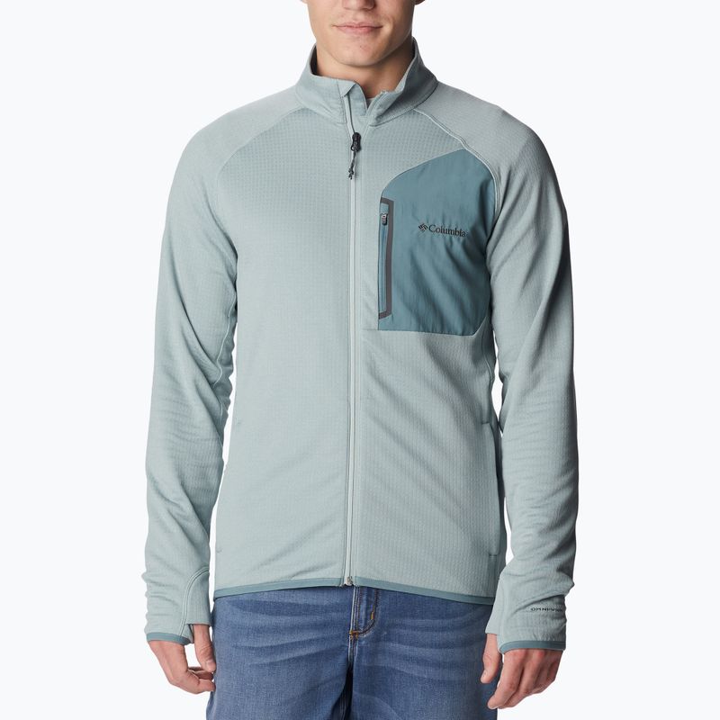 Кофта трекінгова чоловіча Columbia Triple Canyon Full Zip niagara