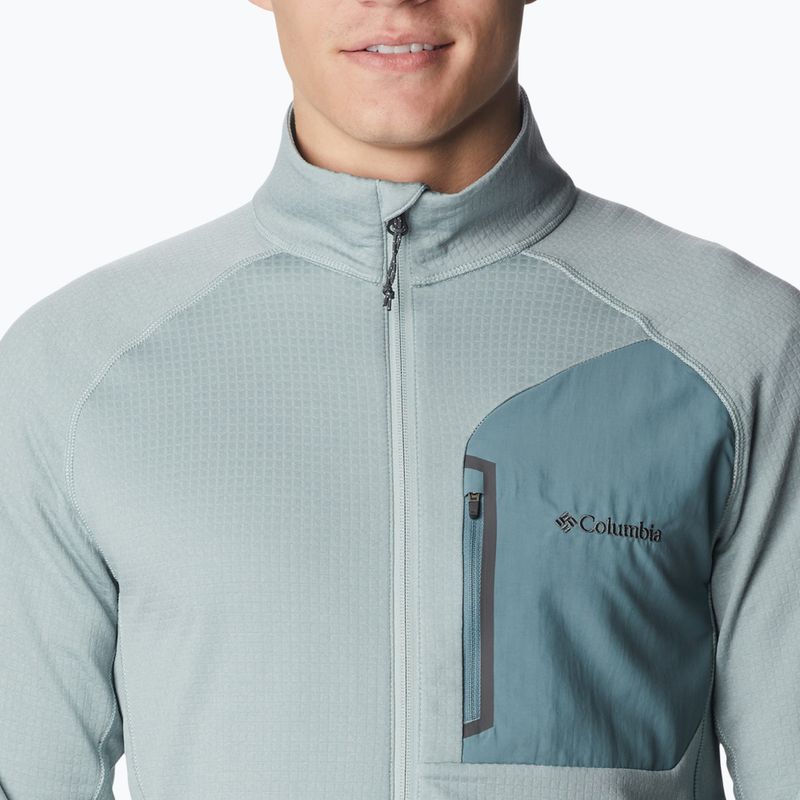 Кофта трекінгова чоловіча Columbia Triple Canyon Full Zip niagara 5