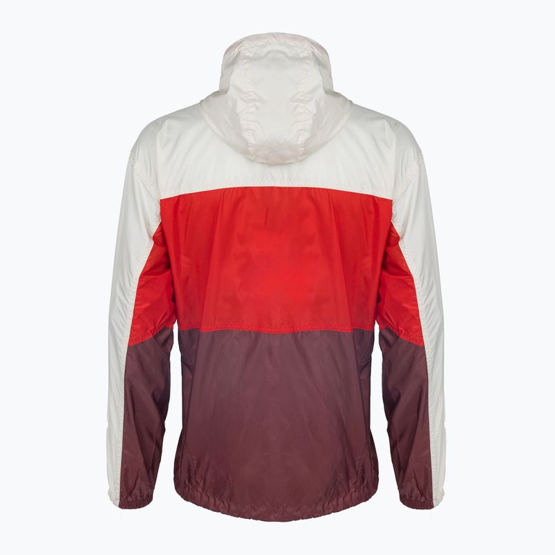 Вітровка чоловіча Columbia Trail Traveler light raisin/spicy/chalk 2