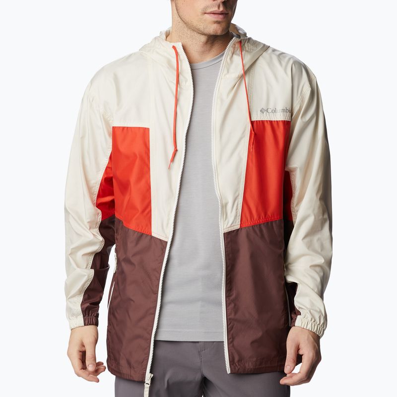 Вітровка чоловіча Columbia Trail Traveler light raisin/spicy/chalk 4