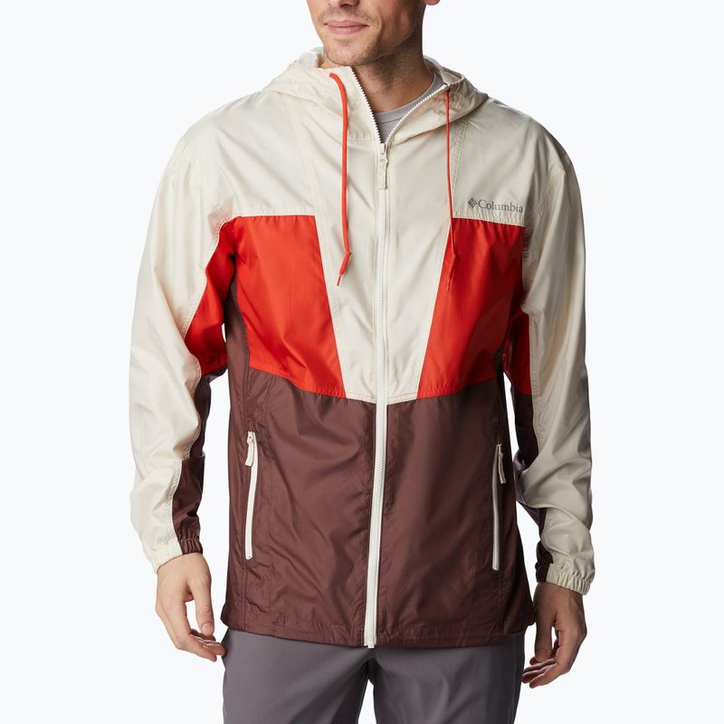 Вітровка чоловіча Columbia Trail Traveler light raisin/spicy/chalk 6