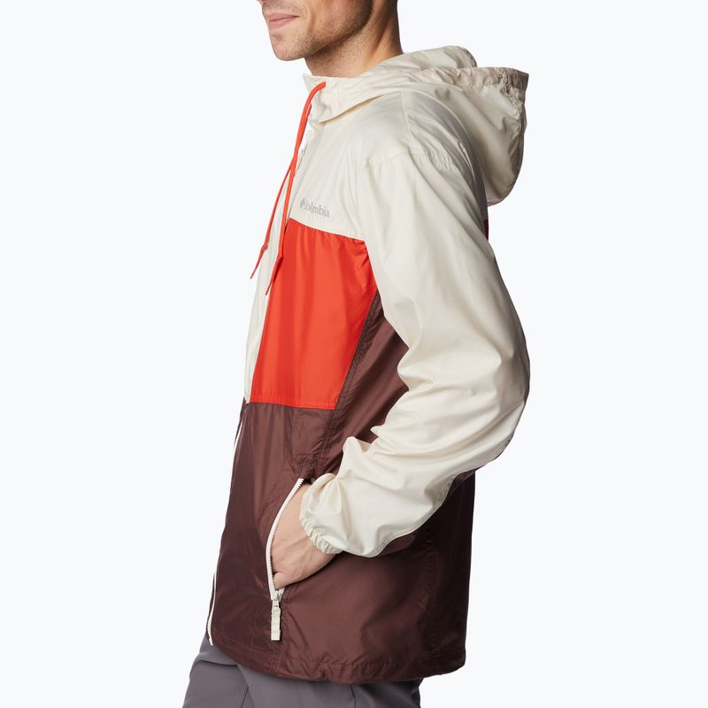 Вітровка чоловіча Columbia Trail Traveler light raisin/spicy/chalk 7