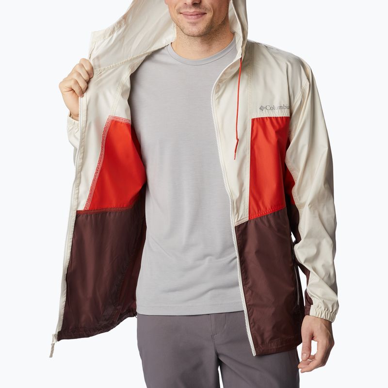 Вітровка чоловіча Columbia Trail Traveler light raisin/spicy/chalk 8