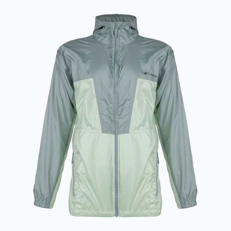 Вітровка чоловіча Columbia Trail Traveler ice green/niagara