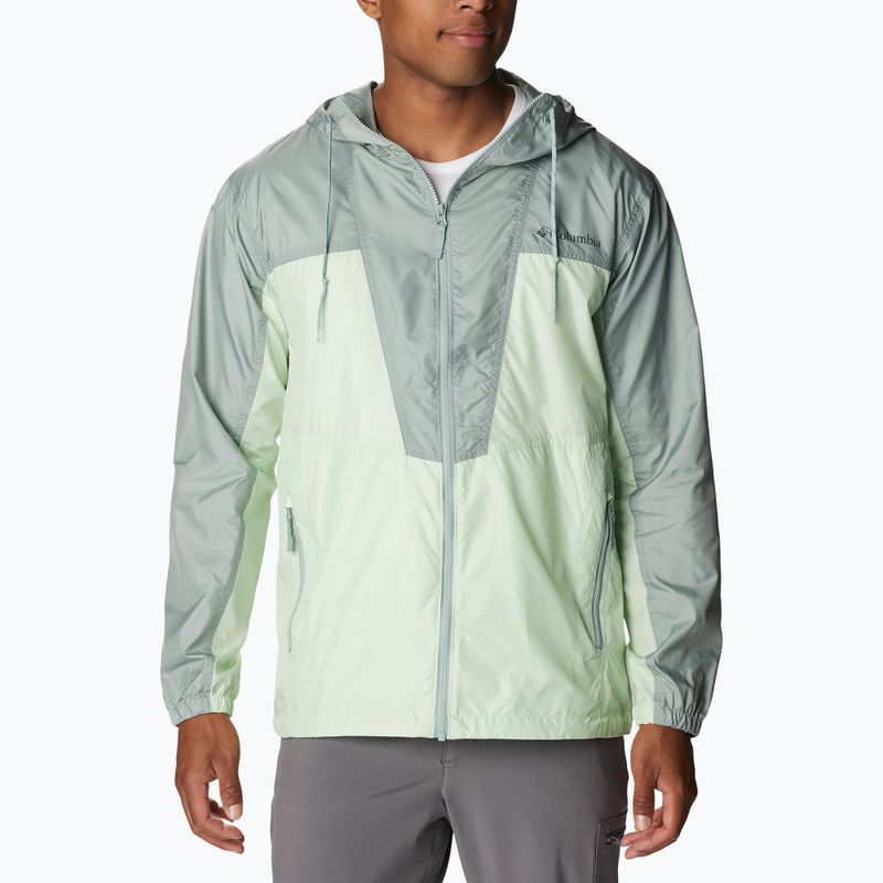 Вітровка чоловіча Columbia Trail Traveler ice green/niagara 6