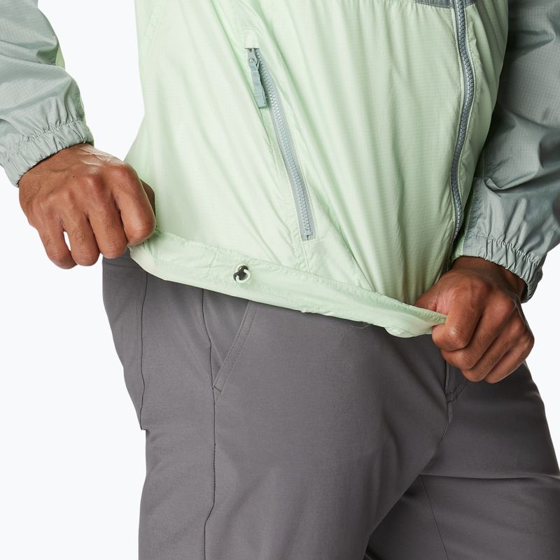 Вітровка чоловіча Columbia Trail Traveler ice green/niagara 10