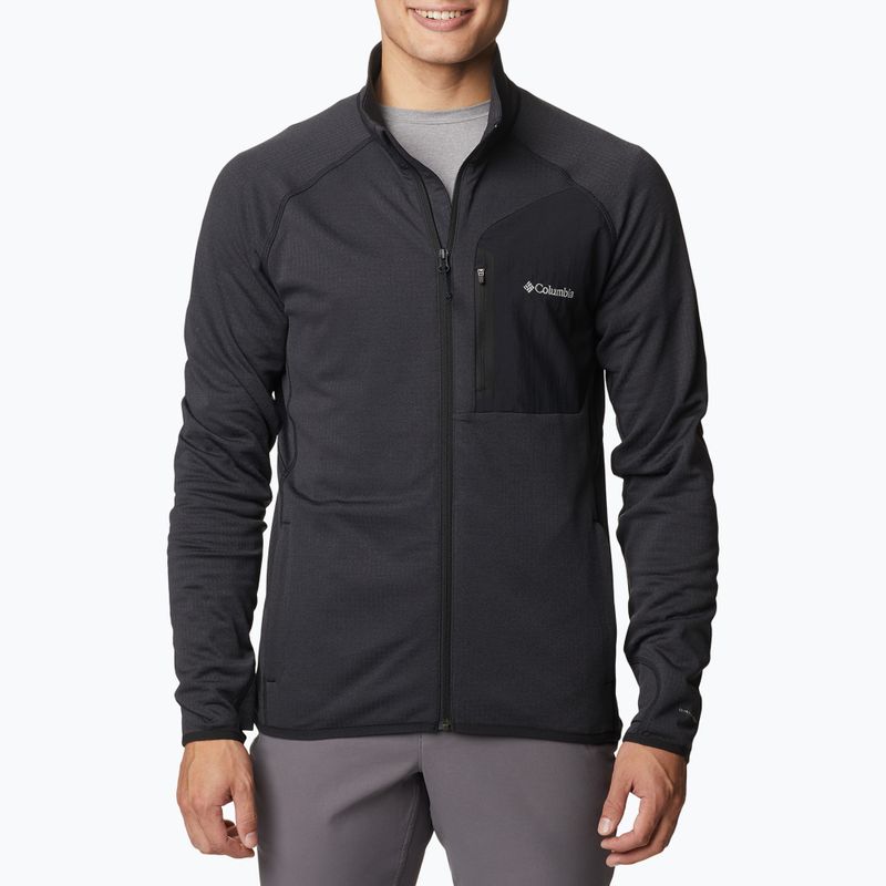 Кофта трекінгова чоловіча Columbia Triple Canyon Full Zip black