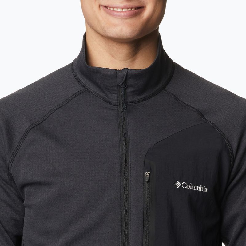 Кофта трекінгова чоловіча Columbia Triple Canyon Full Zip black 5