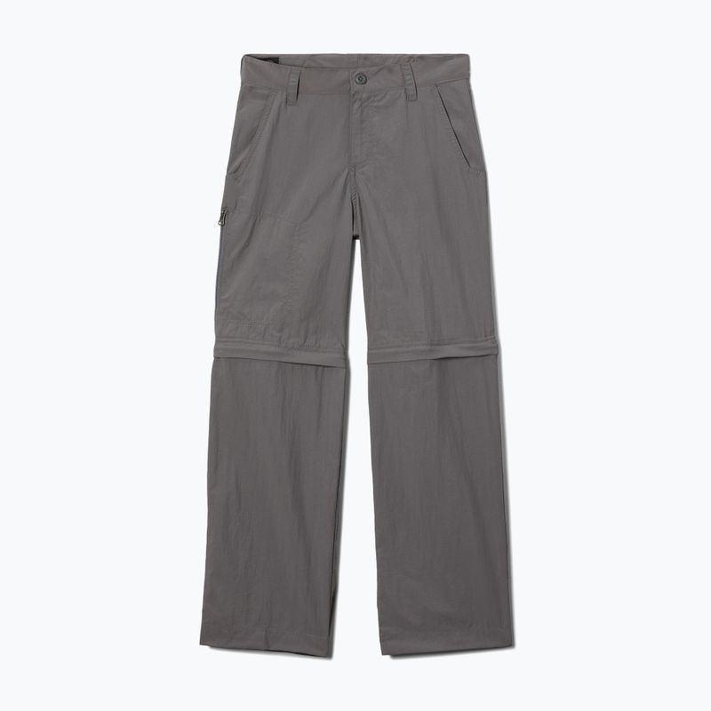 Штани трекінгові дитячі Columbia Silver Ridge IV Convertible city grey