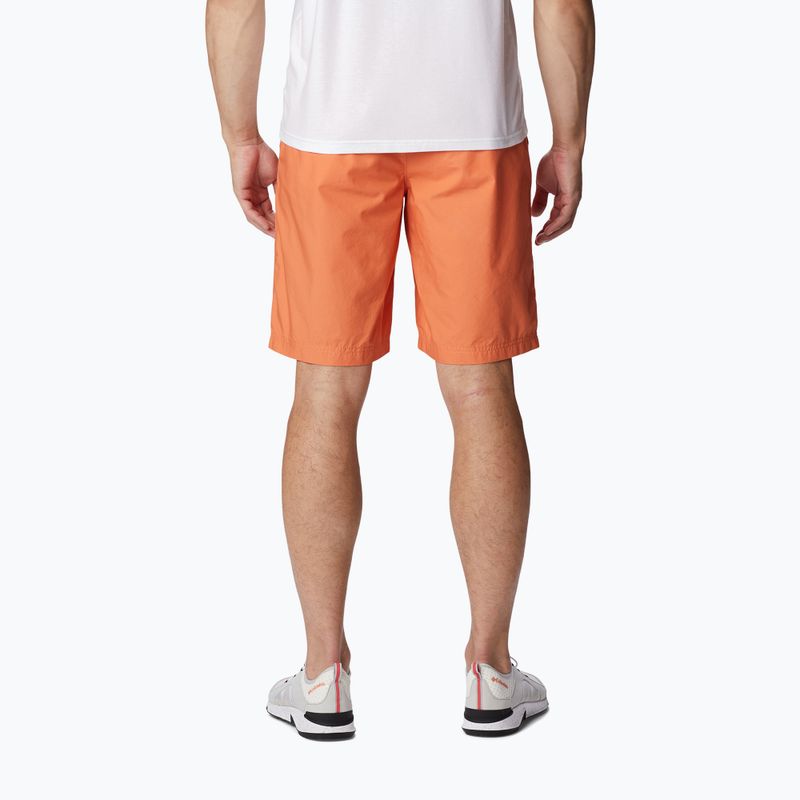 Шорти трекінгові чоловічі Columbia Washed Out desert orange 2