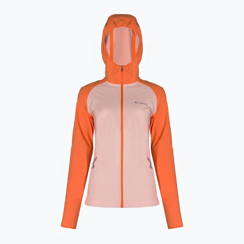 Куртка софтшел жіноча Columbia Heather Canyon Softshell peach blossom/sunset orange