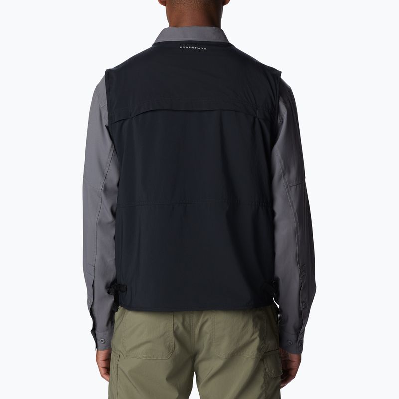 Безрукавка трекінгова чоловіча Columbia Silver Ridge Utility black 2
