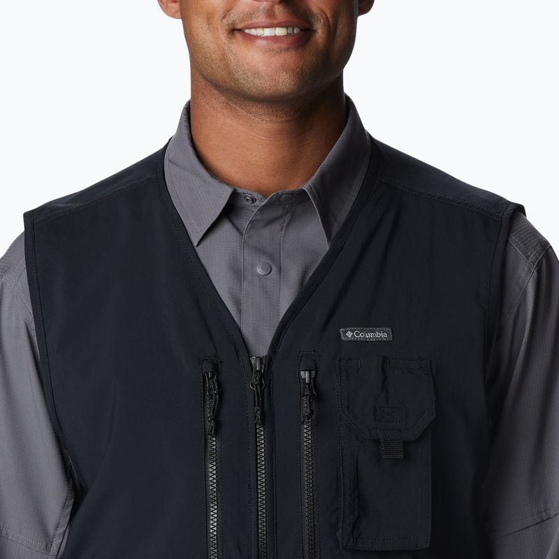 Безрукавка трекінгова чоловіча Columbia Silver Ridge Utility black 5