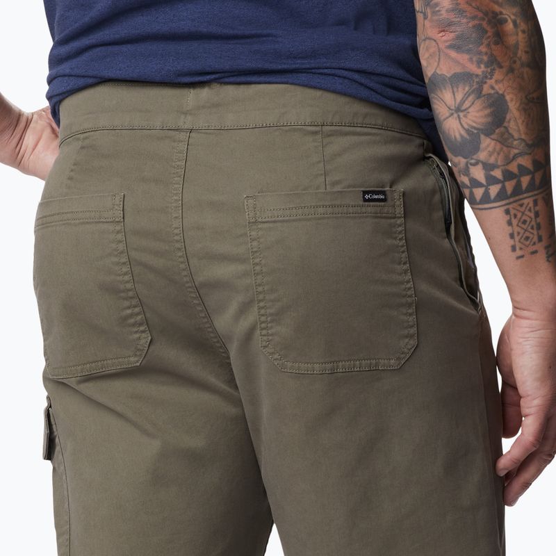 Шорти трекінгові чоловічі Columbia Pacific Ridge Belted stone green 5