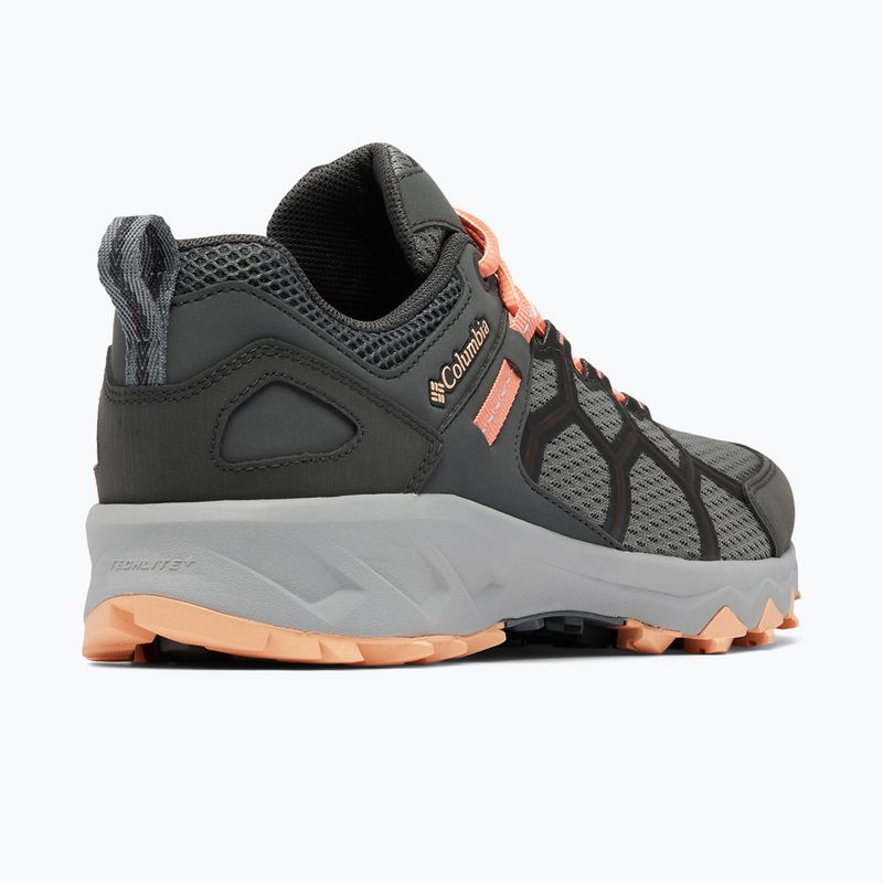 Взуття трекінгове жіноче Columbia Peakfreak II ti grey steel/lychee 12