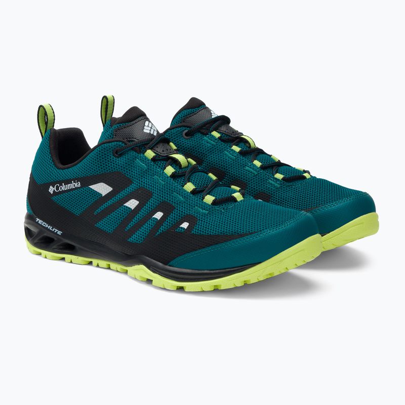 Взуття туристичне чоловіче Columbia Vapor Vent deep water/black 4