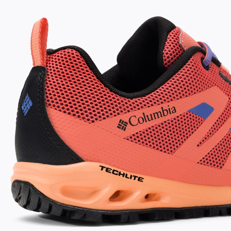 Взуття туристичне жіноче Columbia Vapor Vent lychee/purple lotus 8