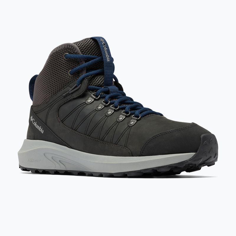 Чоловічі трекінгові черевики Columbia Trailstorm Crest Mid WP акула/адмірал 10