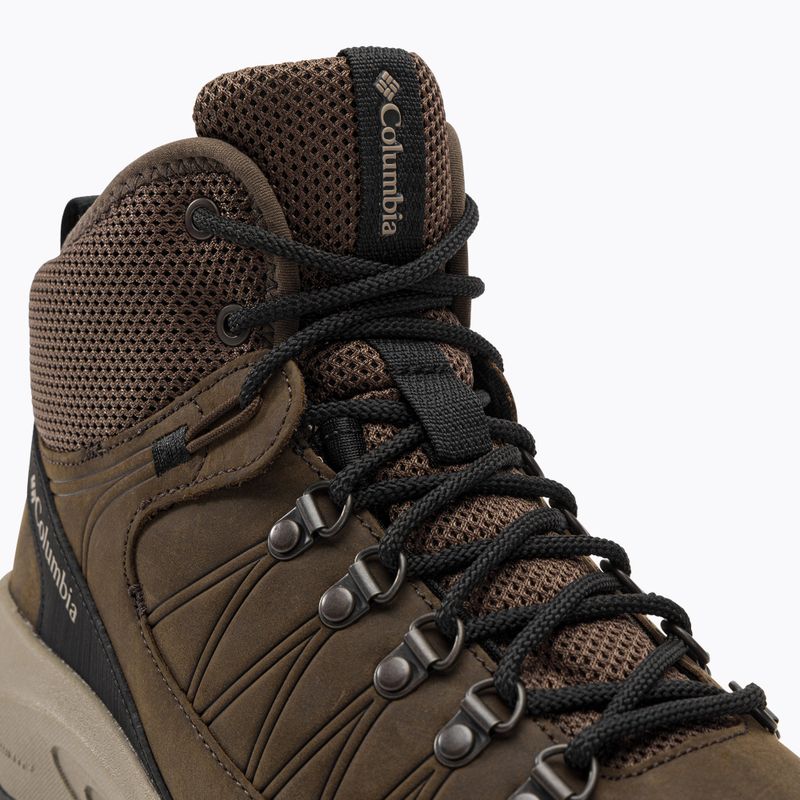 Чоловічі трекінгові черевики Columbia Trailstorm Crest Mid WP кордован/чорні 8