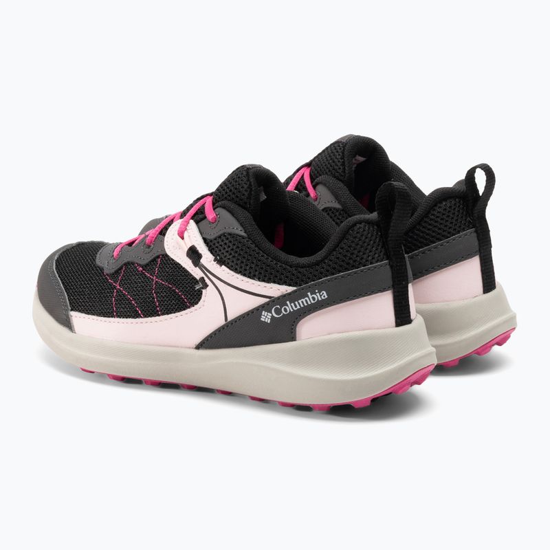 Взуття туристичне дитяче Columbia Trailstorm Youth black/pink ice 3