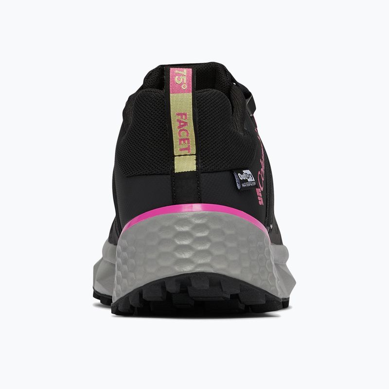 Взуття трекінгове жіноче Columbia Facet 75 Od black/wild geranium 15