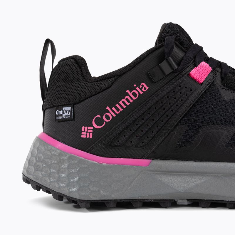 Взуття трекінгове жіноче Columbia Facet 75 Od black/wild geranium 8