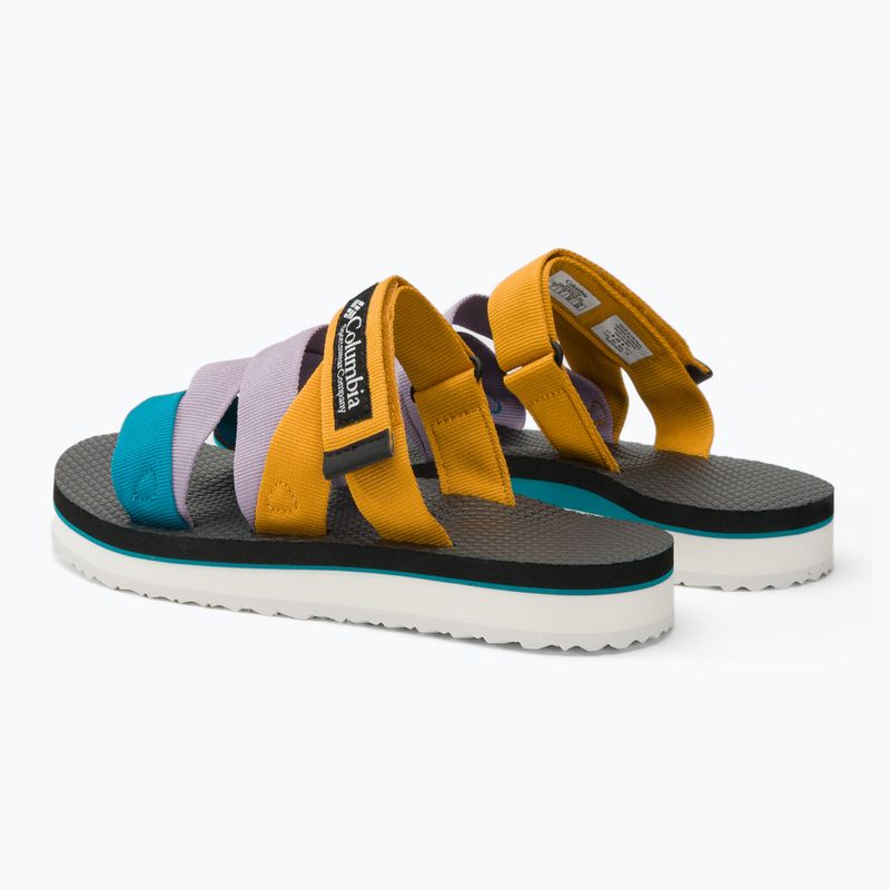 Шльопанці жіночі Columbia Alava golden yellow/snowcap 3
