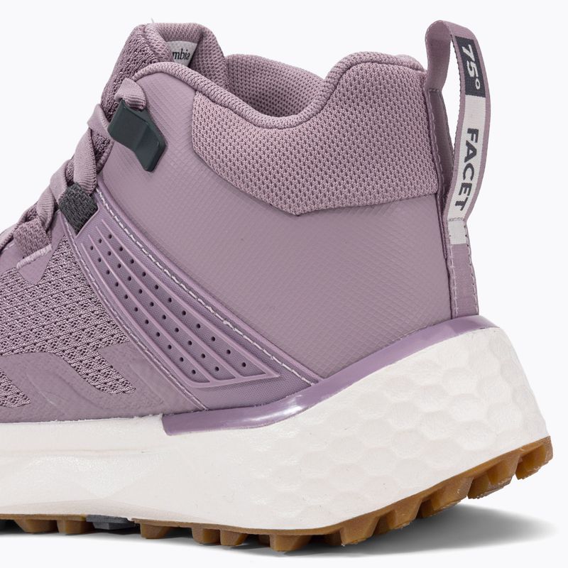 Взуття трекінгове жіноче Columbia Facet 75 Mid Od shale mauve/graphite 10