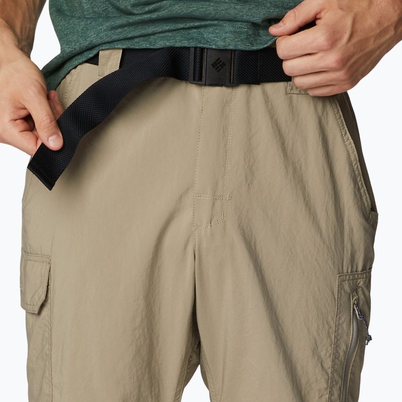 Штани трекінгові чоловічі Columbia Silver Ridge Utility Convertible tusk 4