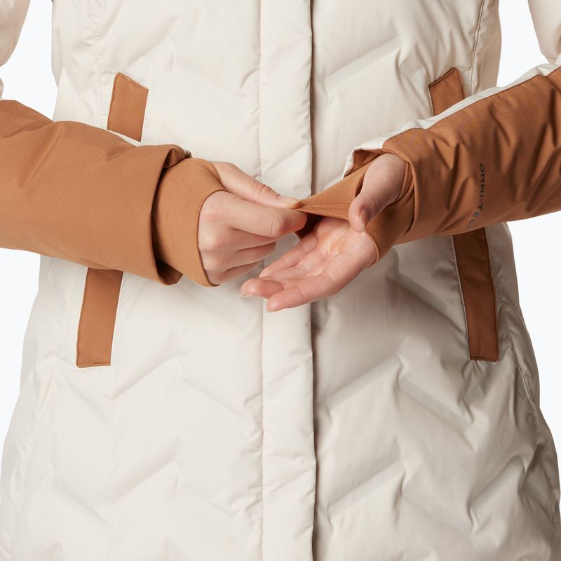 Жіноча куртка Columbia Mountain Croo II Mid Down крейда/верблюжий коричневий 7