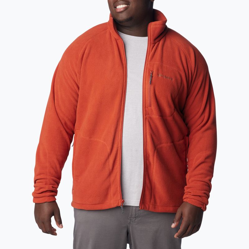 Чоловічий трекінговий світшот Columbia Fast Trek II wrap red 2