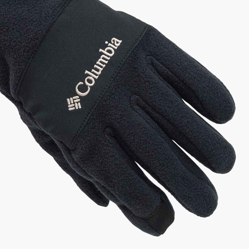 Чоловічі трекінгові рукавички Columbia Fast Trek II чорні 4
