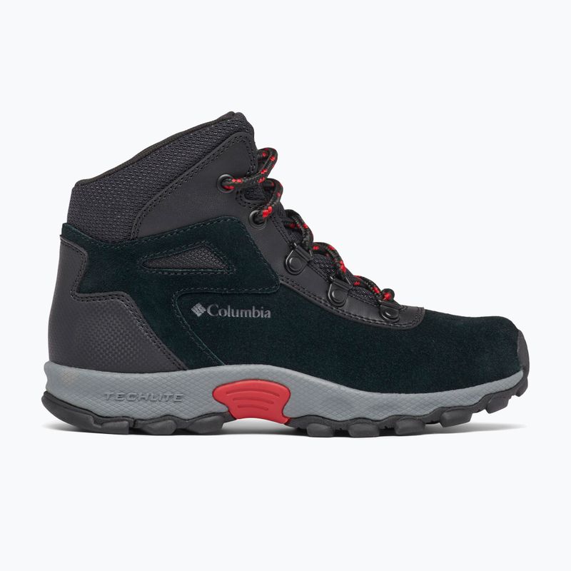 Взуття туристичне дитяче Columbia Newton Ridge Amped black/mountain red 11