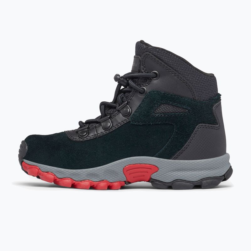 Взуття туристичне дитяче Columbia Newton Ridge Amped black/mountain red 12