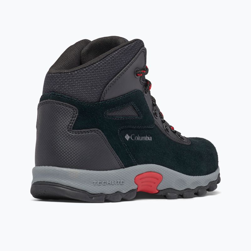 Взуття туристичне дитяче Columbia Newton Ridge Amped black/mountain red 16