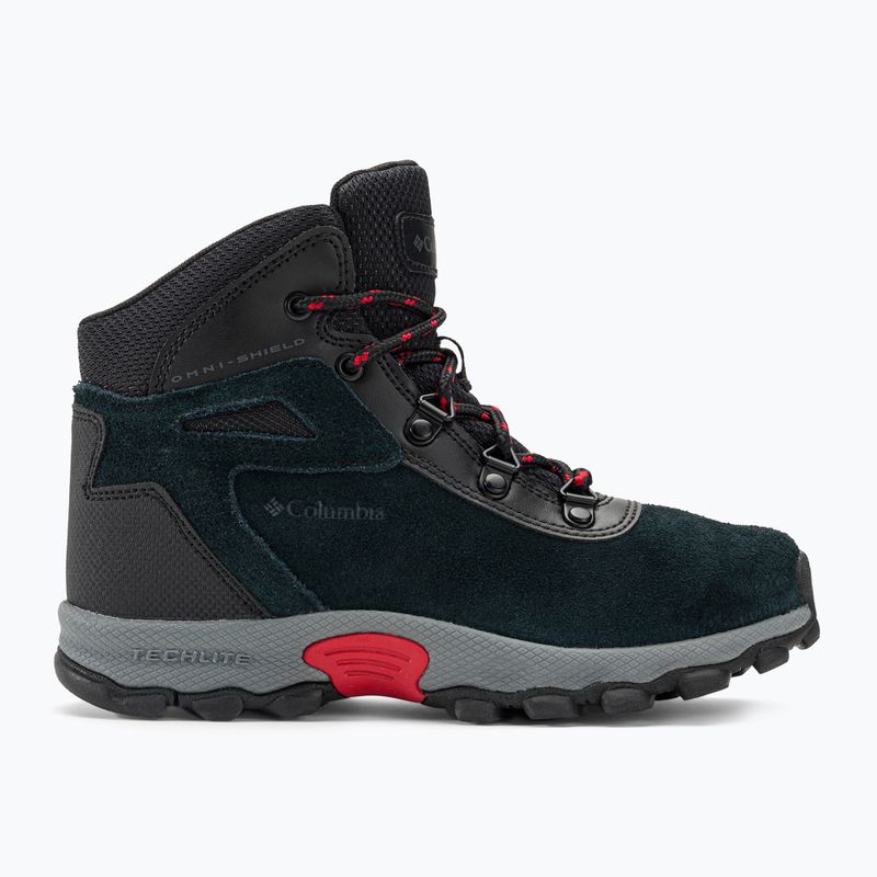 Взуття туристичне дитяче Columbia Newton Ridge Amped black/mountain red 2