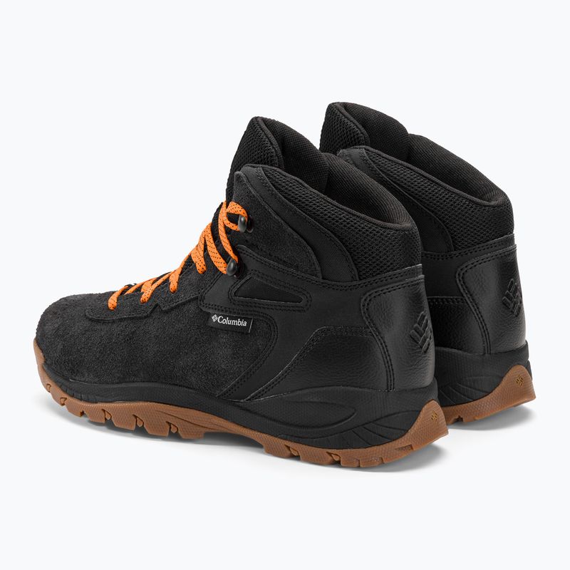 Взуття туристичне чоловіче Columbia Newton Ridge BC black/bright orange 3