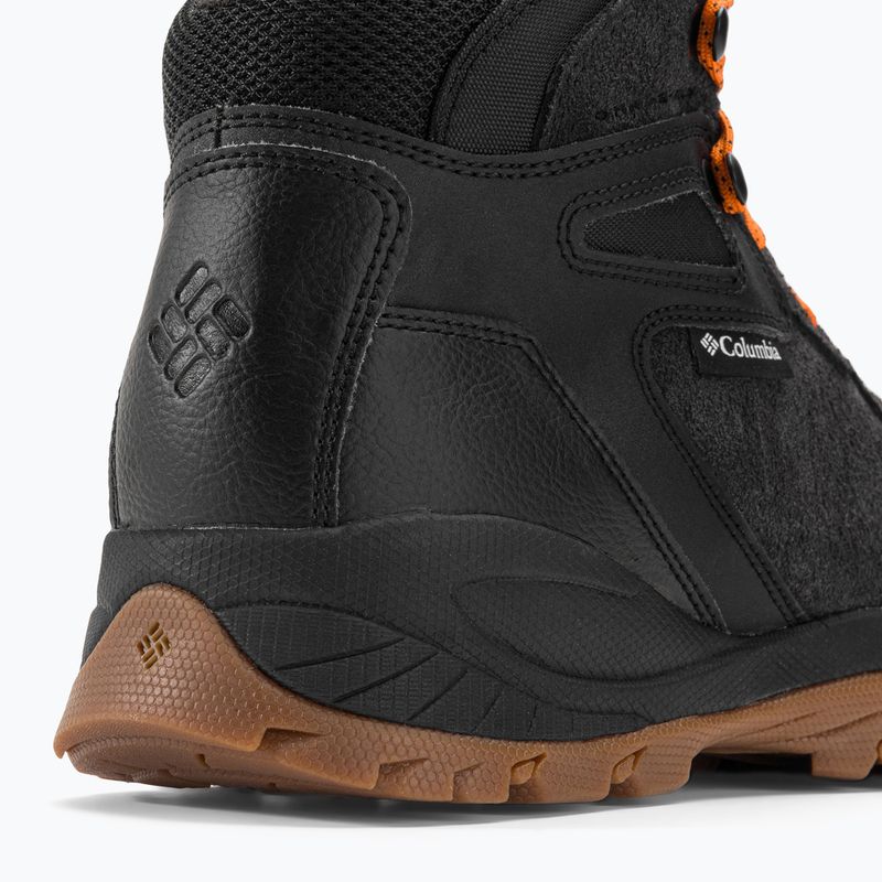 Взуття туристичне чоловіче Columbia Newton Ridge BC black/bright orange 9
