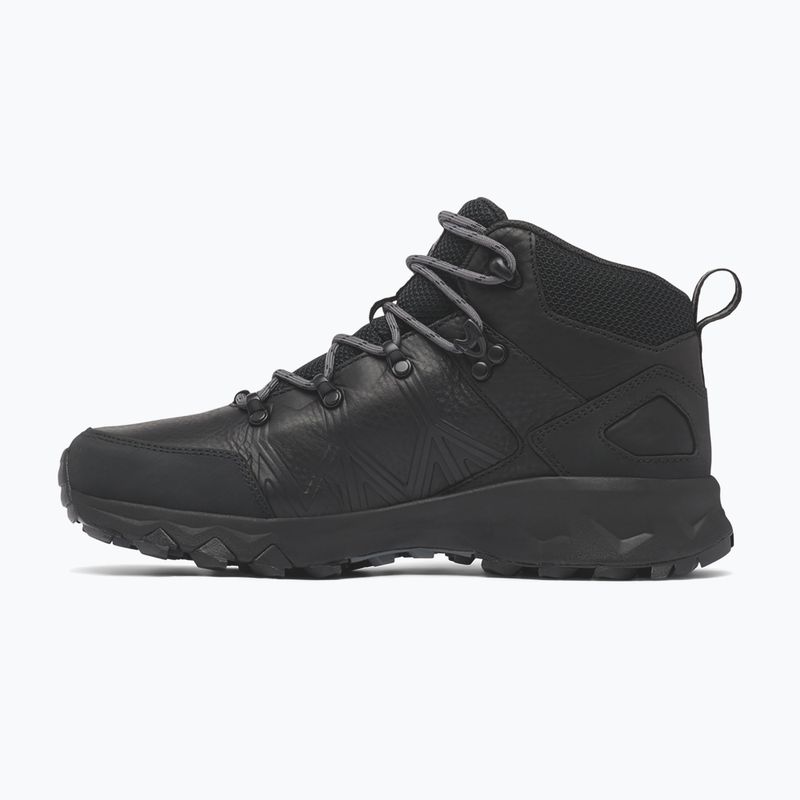 Взуття туристичне жіноче Columbia Peakfreak II Mid Outdry Leather black/graphite 13