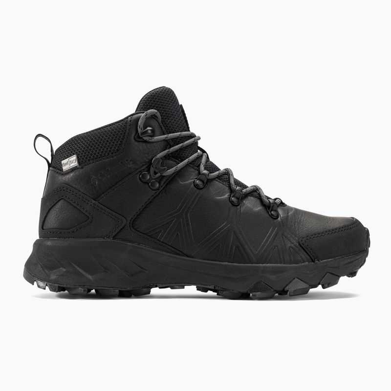 Взуття туристичне жіноче Columbia Peakfreak II Mid Outdry Leather black/graphite 2
