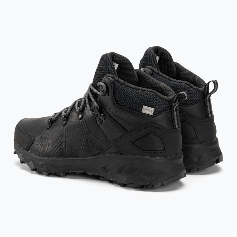 Взуття туристичне жіноче Columbia Peakfreak II Mid Outdry Leather black/graphite 3